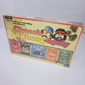 NEW/SEALED Cheech & Chong-Opoly Board Game 2020 Stoner 420 Humor Monopoly Twist
